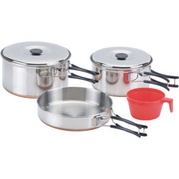 Stackable Pots And Pans Camping